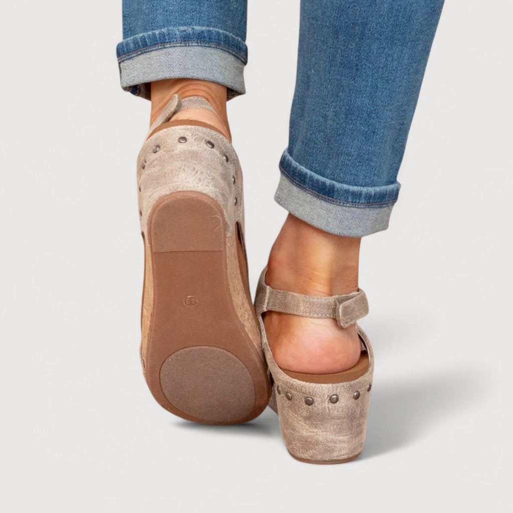 ADELINA | WEDGE SANDALS