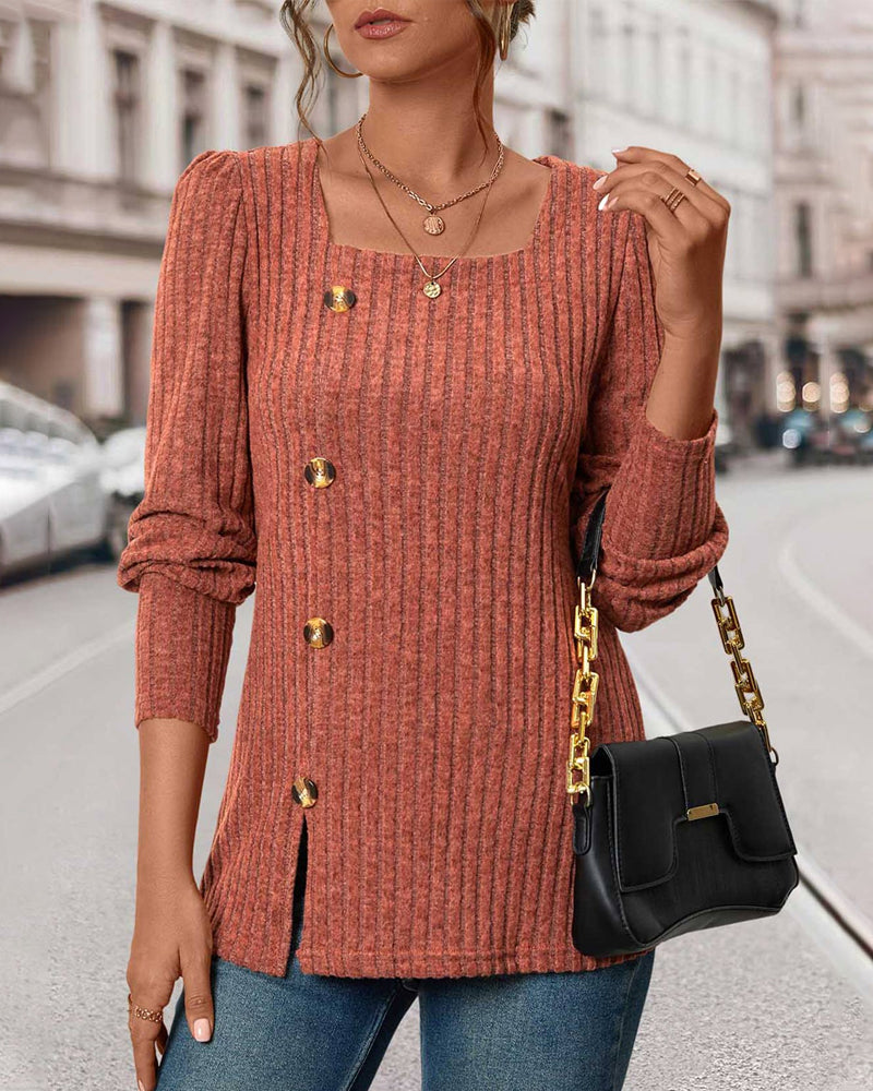 Olivia™ - Sophisticated Cozy Rib-knit Cardigan