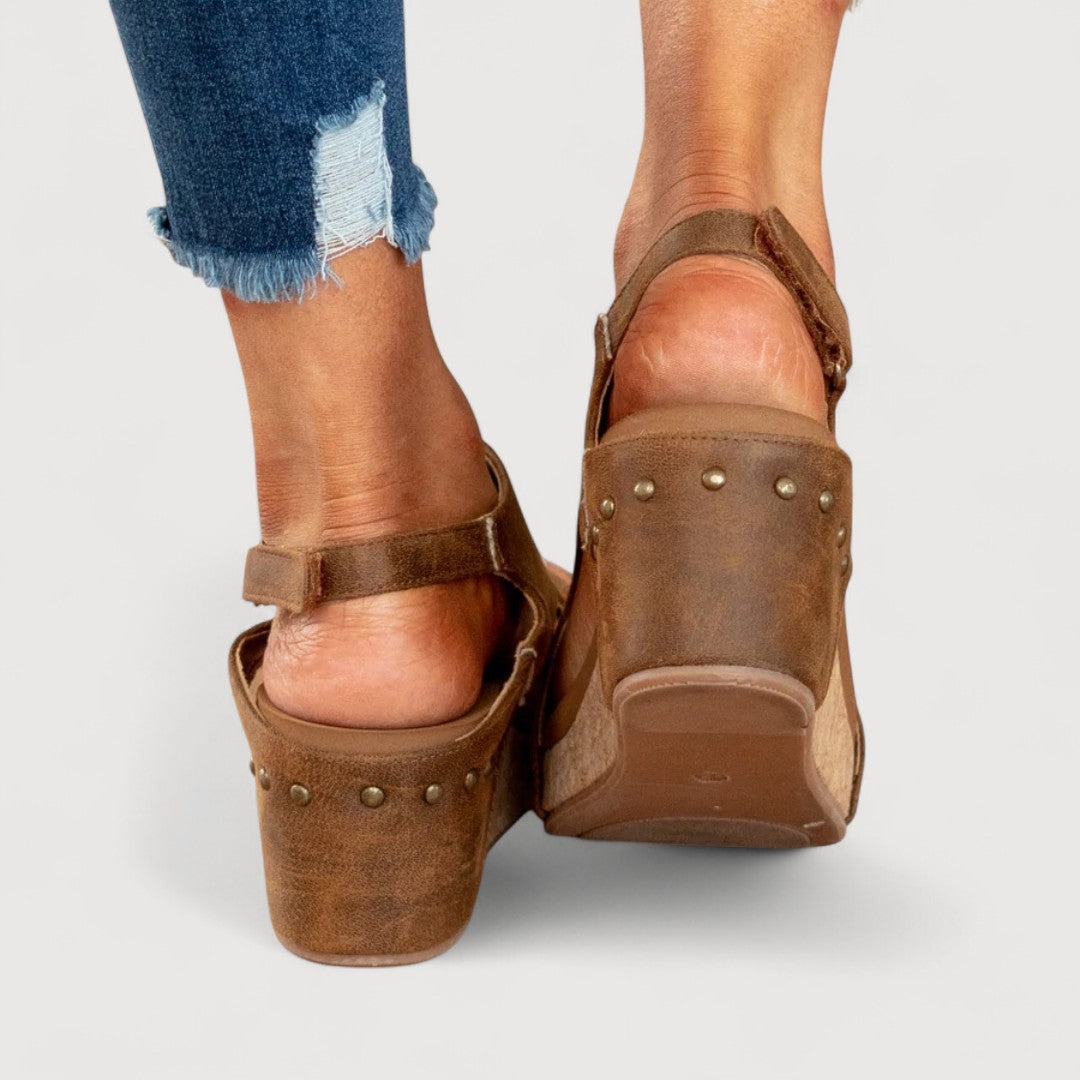 ADELINA | WEDGE SANDALS