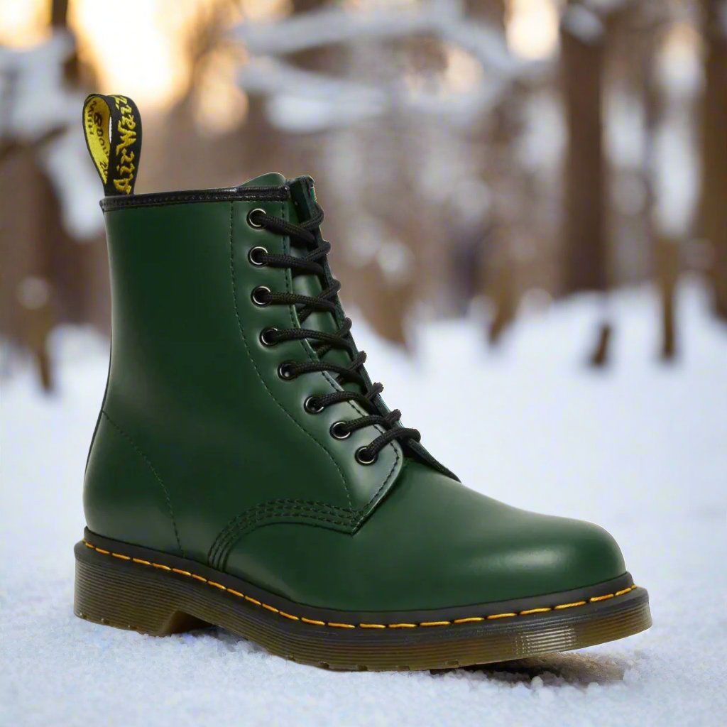 Marten™ - Elegant Lace-Up Leather Boots