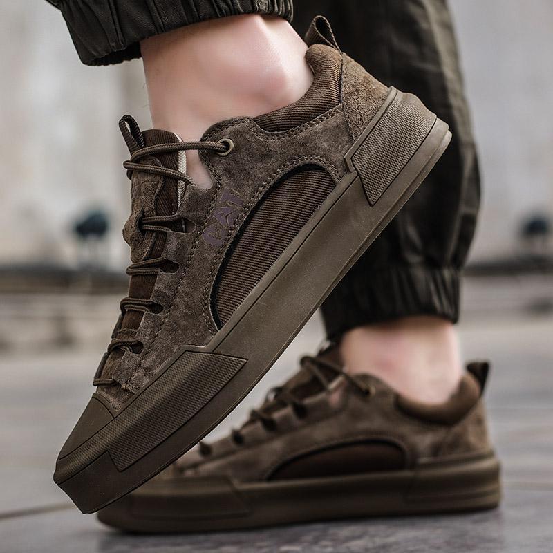 UrbanEdge - Leather Trainers