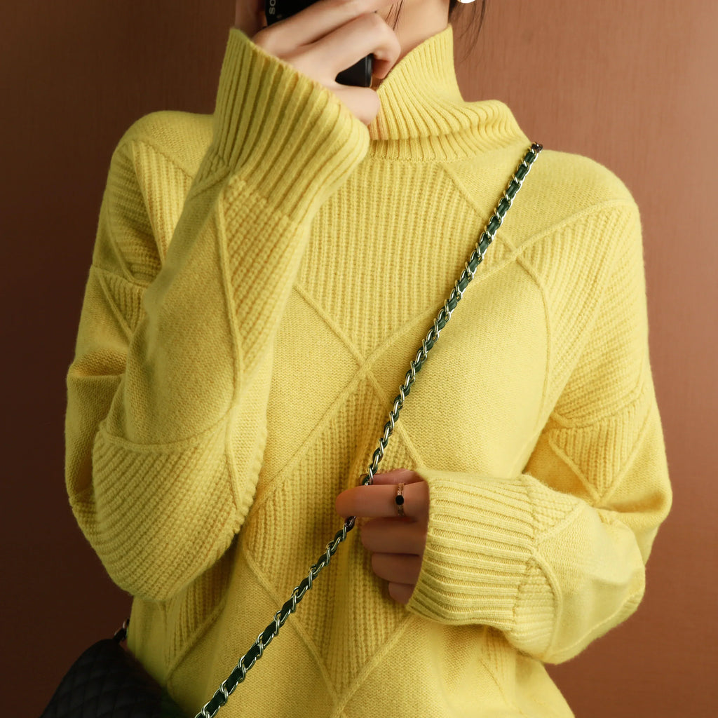 Louise™ - Cosy Sophisticated Turtleneck Jumper