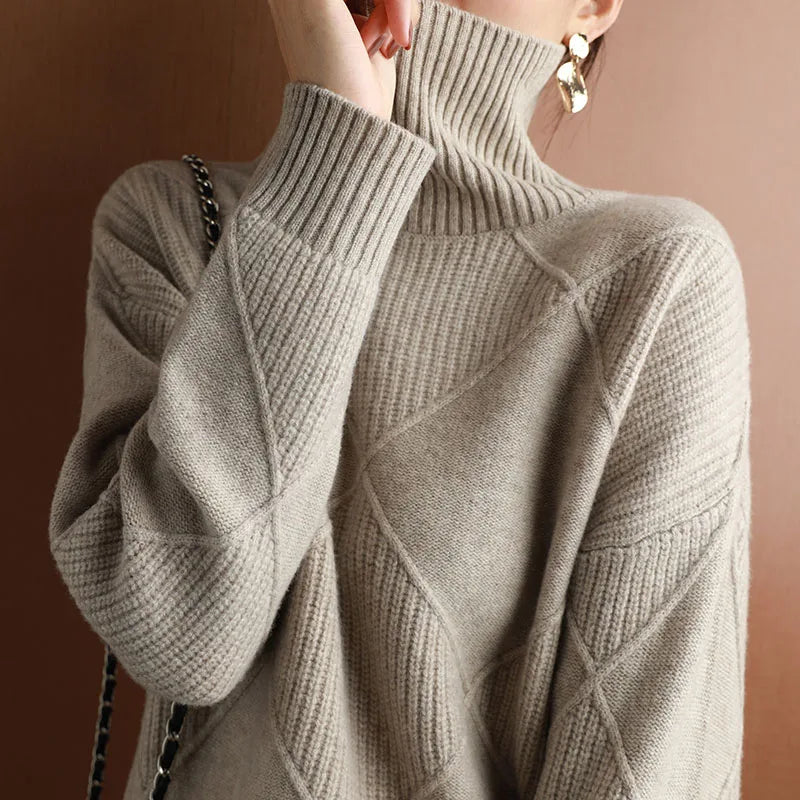 Louise™ - Cosy Sophisticated Turtleneck Jumper