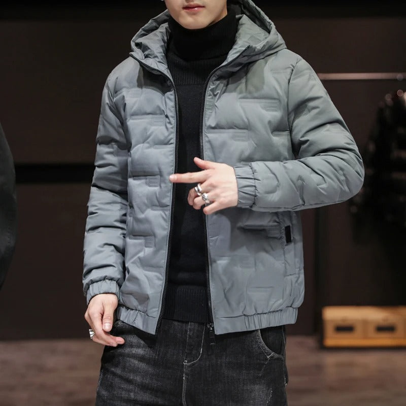 Elegant Men's Puffer Jacket