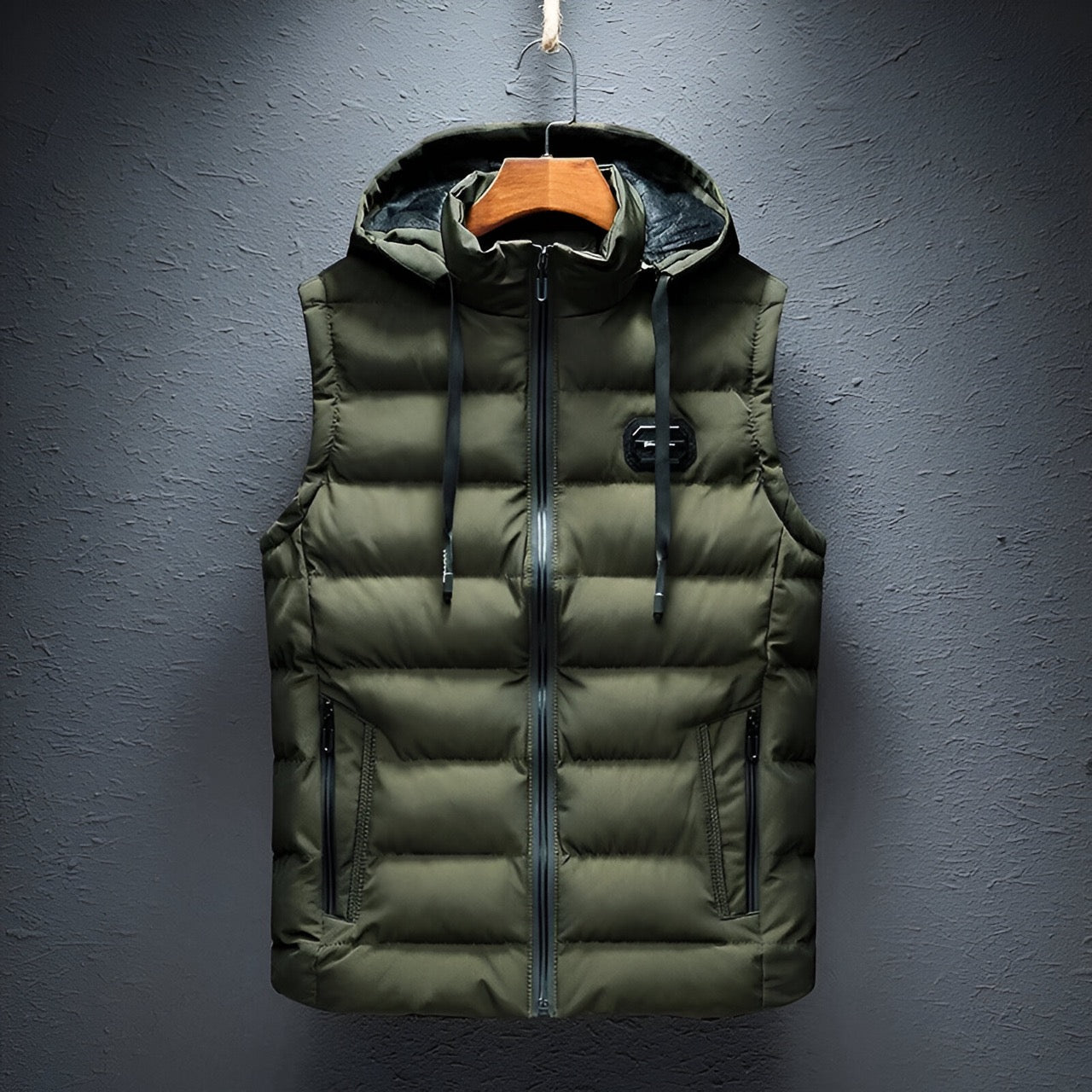 Mike™ - Hooded Sleeveless Waistcoat for men